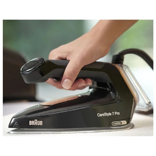 STEAM CLEANERS  IS7286BK CARESTYLE 7 PRO LOCK BLACK 8BAR 190-650g/min 2700W